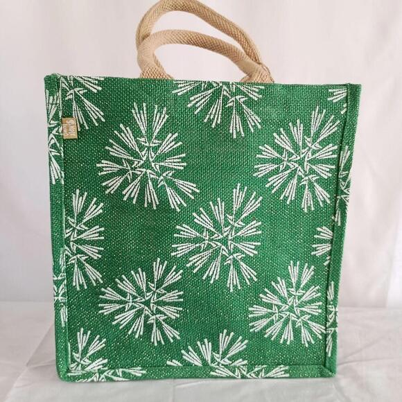 Simple Jumo 100% natural jute shopper tote New - Picture 2 of 7